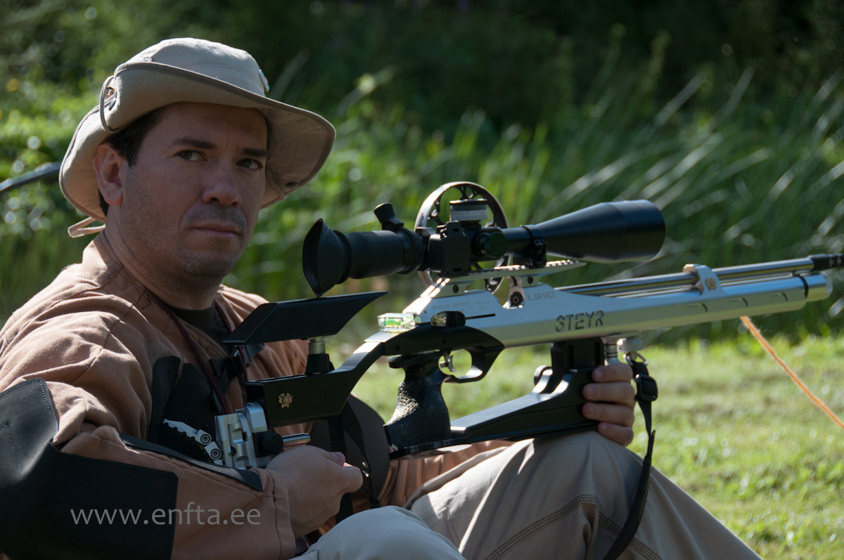 Sergio Rita, Steyr LG 100 Field Target, Nikko Stirling Diamond 10-50x60